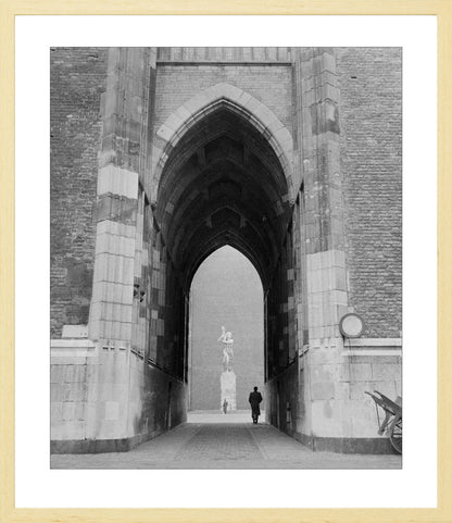 De Dom met het verzetsmonument - 1954