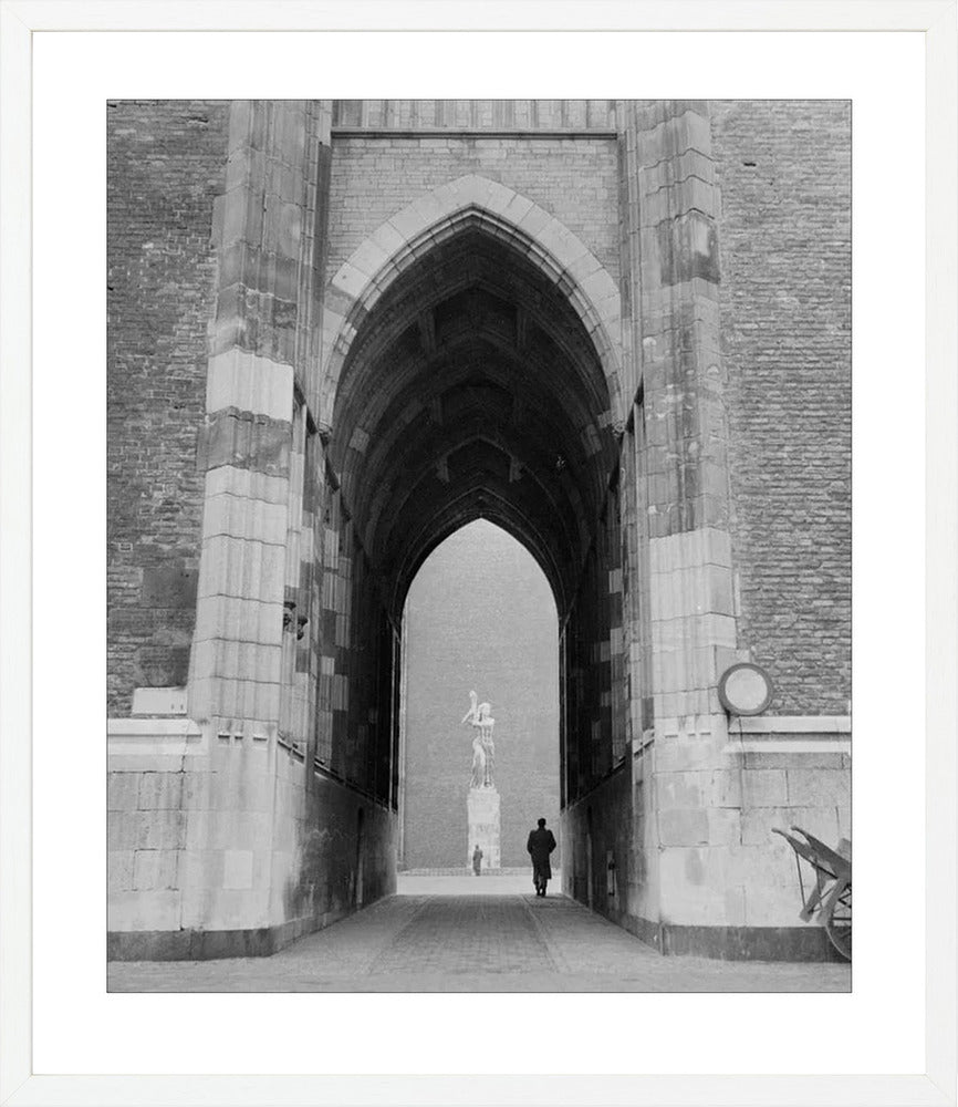 De Dom met het verzetsmonument - 1954