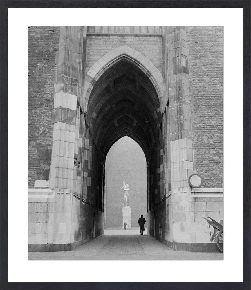 De Dom met het verzetsmonument - 1954
