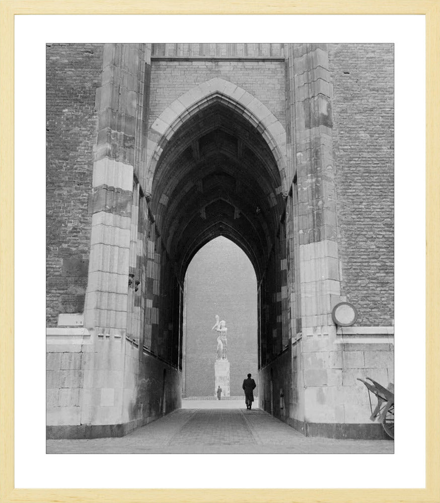 De Dom met het verzetsmonument - 1954