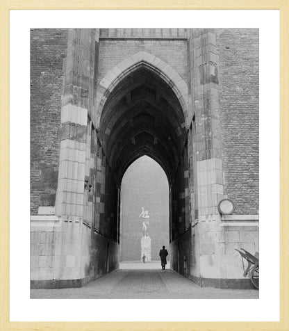 De Dom met het verzetsmonument - 1954