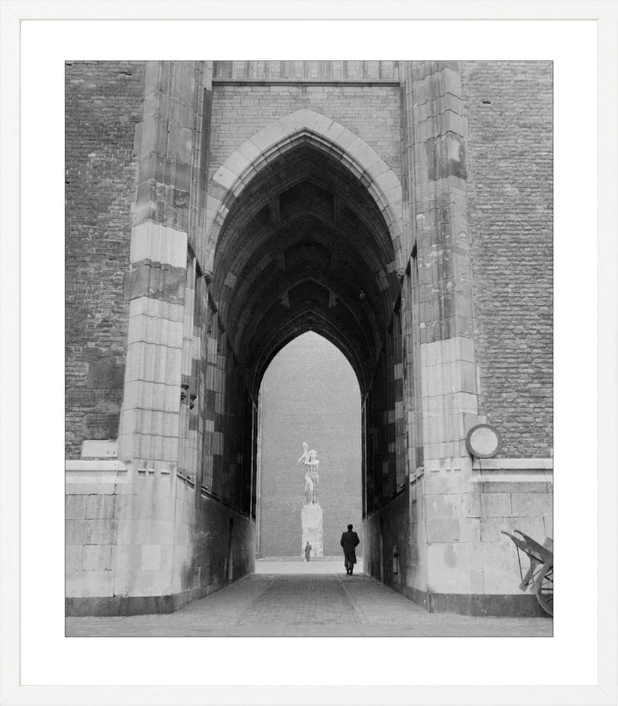 De Dom met het verzetsmonument - 1954