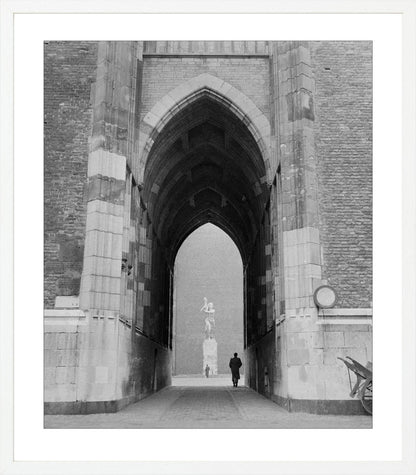 De Dom met het verzetsmonument - 1954