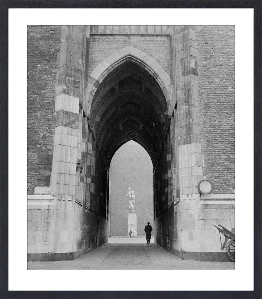 De Dom met het verzetsmonument - 1954