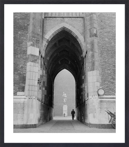 De Dom met het verzetsmonument - 1954