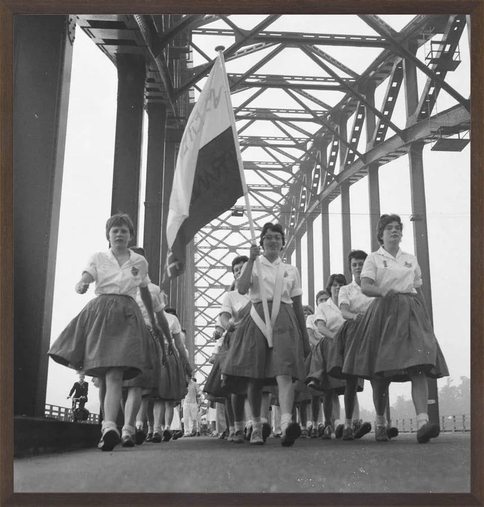 Vierdaagse op de Waalbrug - 1960