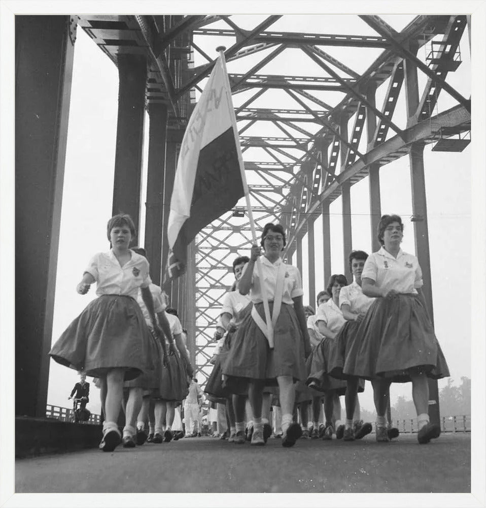 Vierdaagse op de Waalbrug - 1960