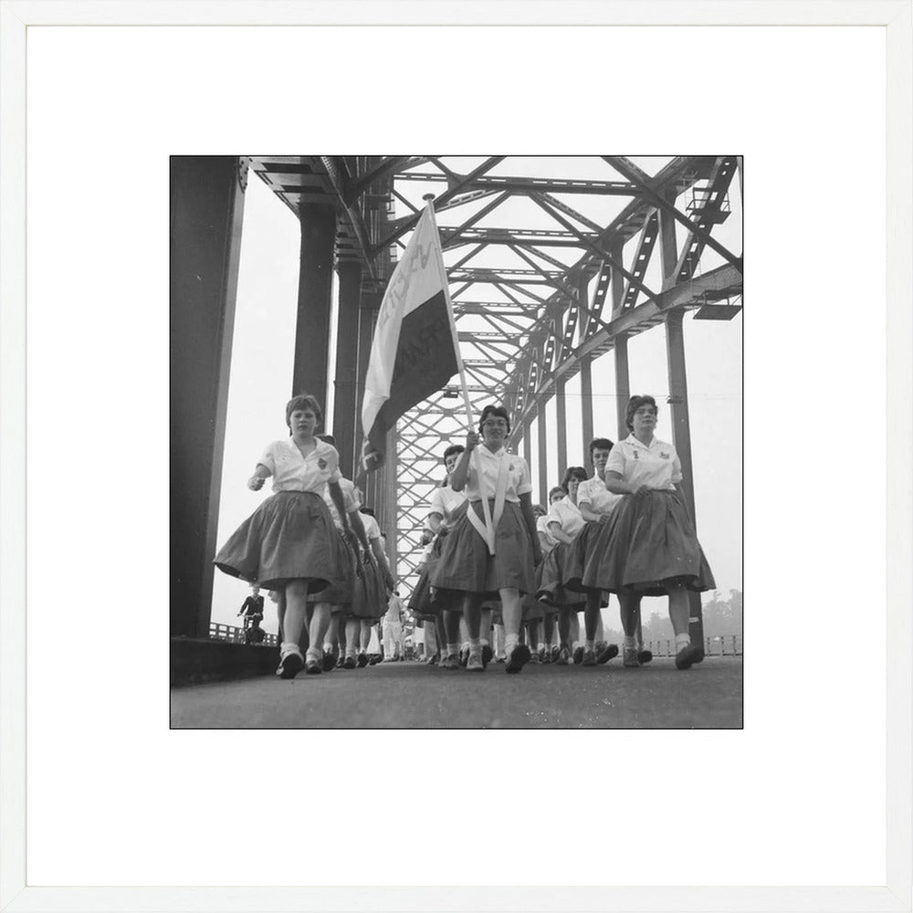 Vierdaagse op de Waalbrug - 1960