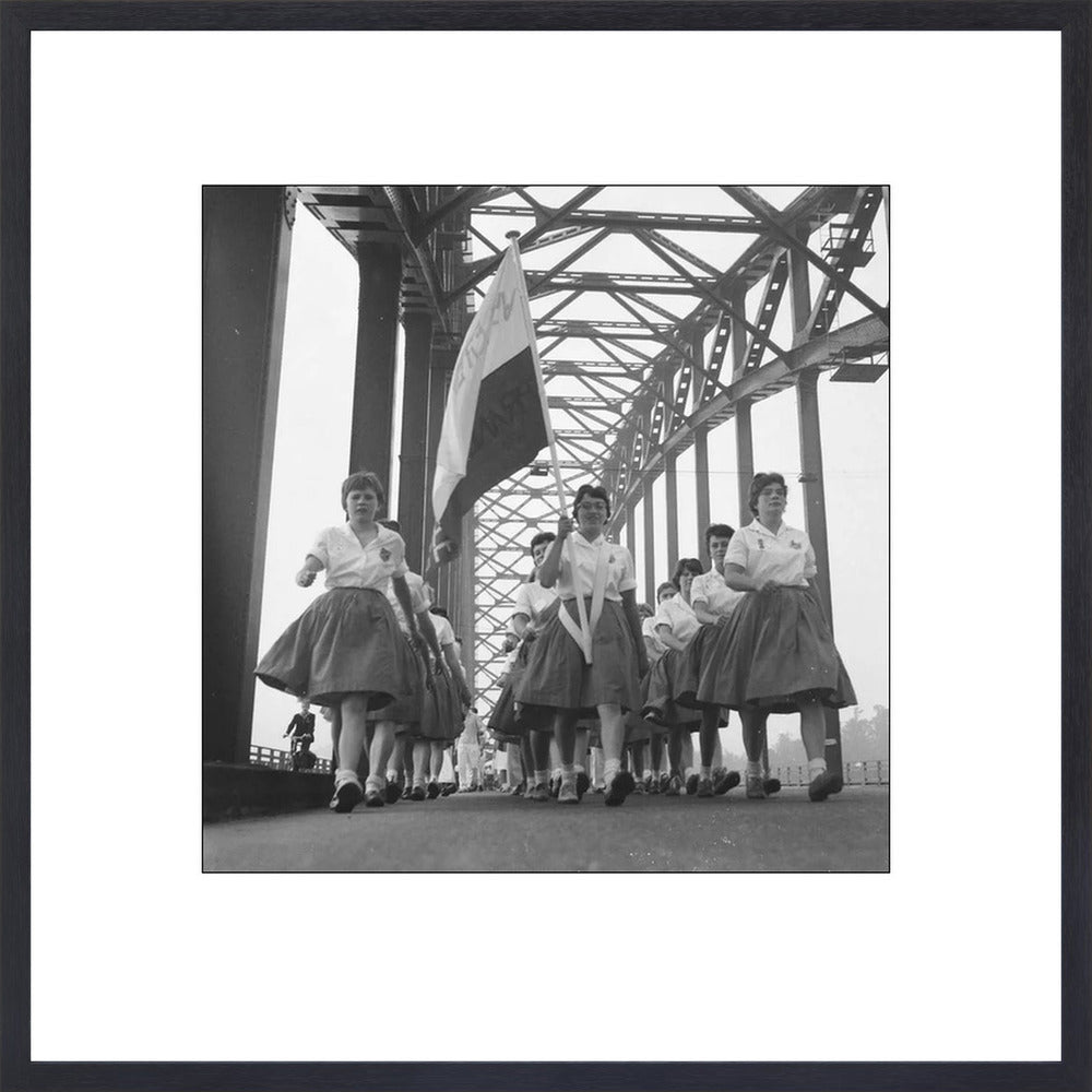 Vierdaagse op de Waalbrug - 1960