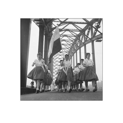 Vierdaagse op de Waalbrug - 1960
