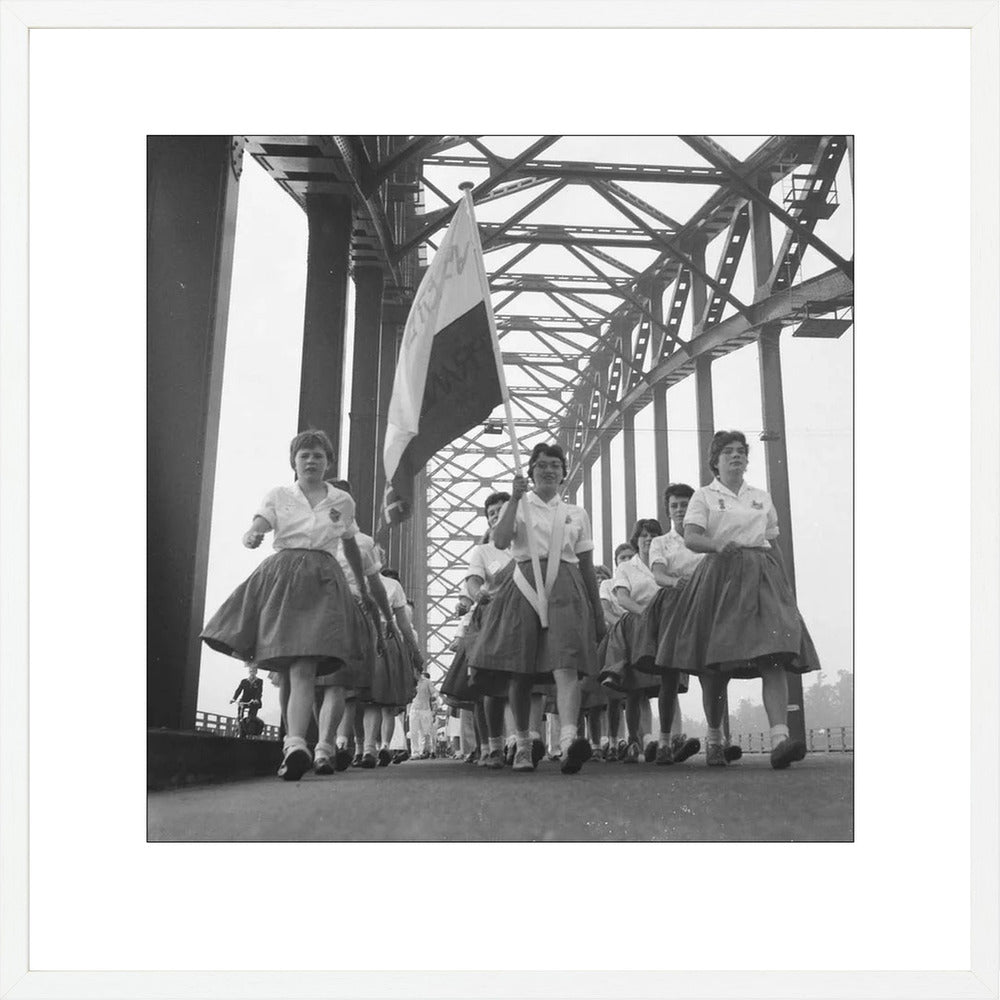 Vierdaagse op de Waalbrug - 1960