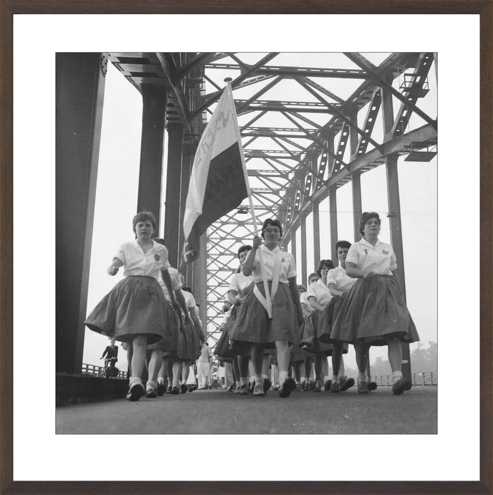 Vierdaagse op de Waalbrug - 1960