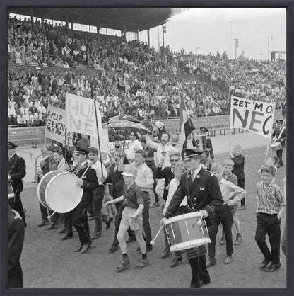 NEC-supporters in het Goffertstadion - 1964