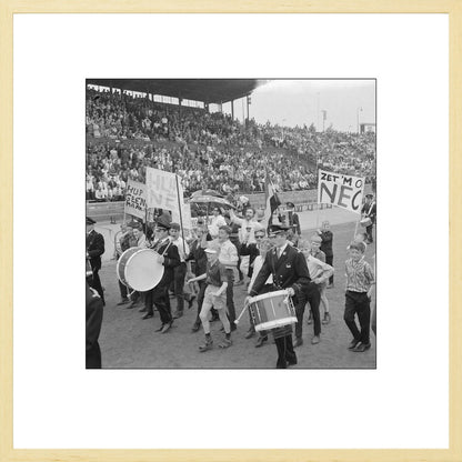 NEC-supporters in het Goffertstadion - 1964