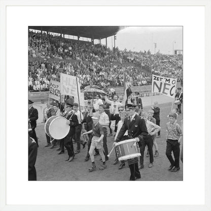 NEC-supporters in het Goffertstadion - 1964