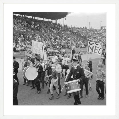 NEC-supporters in het Goffertstadion - 1964