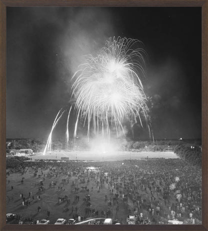 Vuurwerk op het Malieveld - 1965