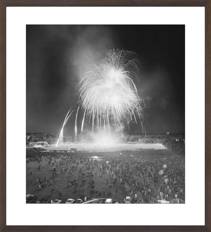 Vuurwerk op het Malieveld - 1965