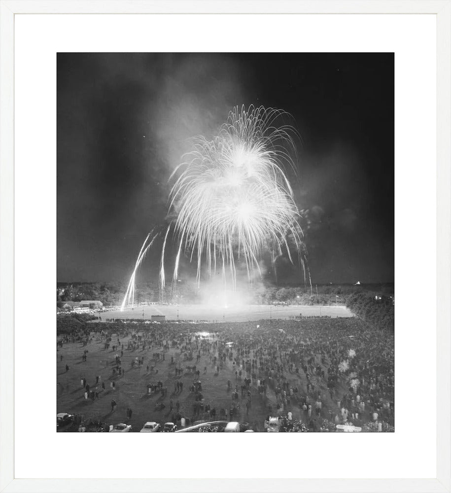 Vuurwerk op het Malieveld - 1965