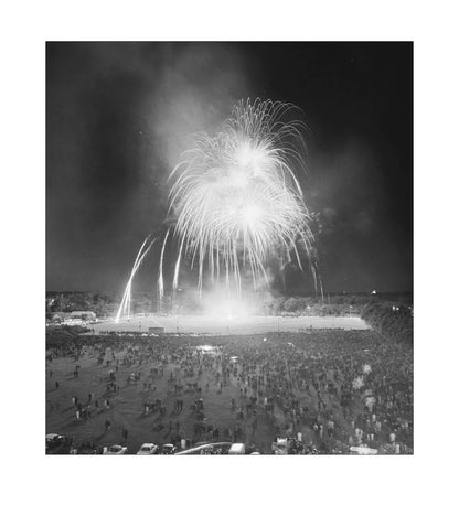 Vuurwerk op het Malieveld - 1965