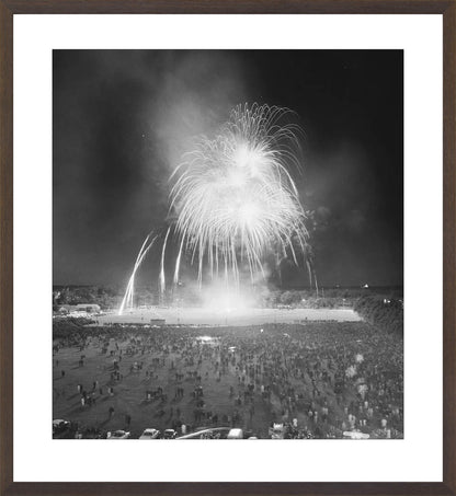 Vuurwerk op het Malieveld - 1965