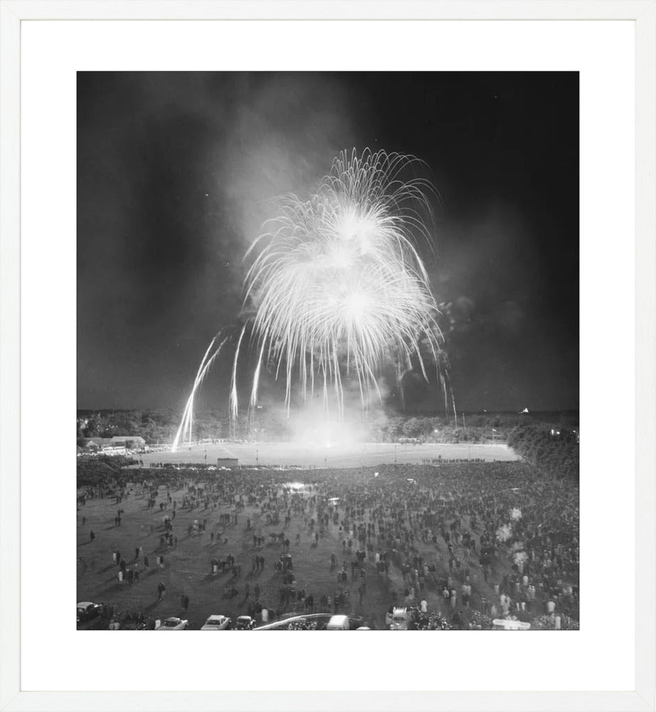 Vuurwerk op het Malieveld - 1965
