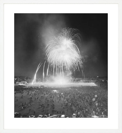 Vuurwerk op het Malieveld - 1965