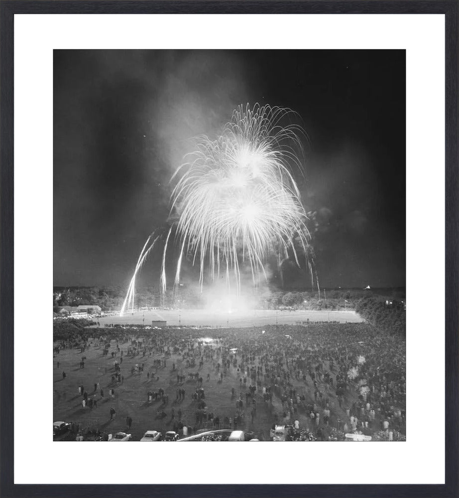 Vuurwerk op het Malieveld - 1965