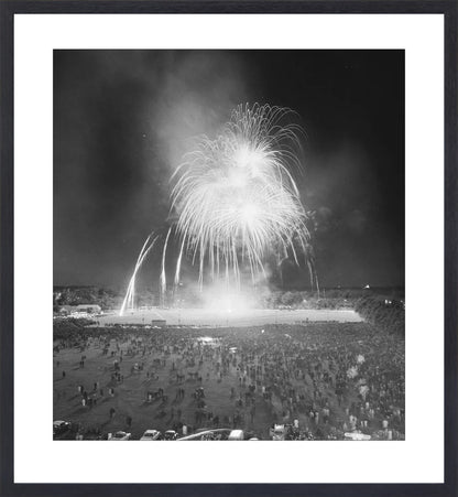 Vuurwerk op het Malieveld - 1965
