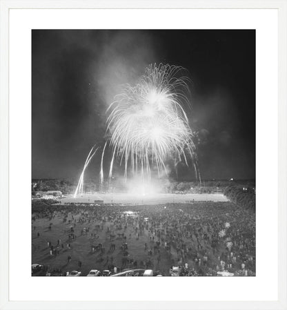 Vuurwerk op het Malieveld - 1965