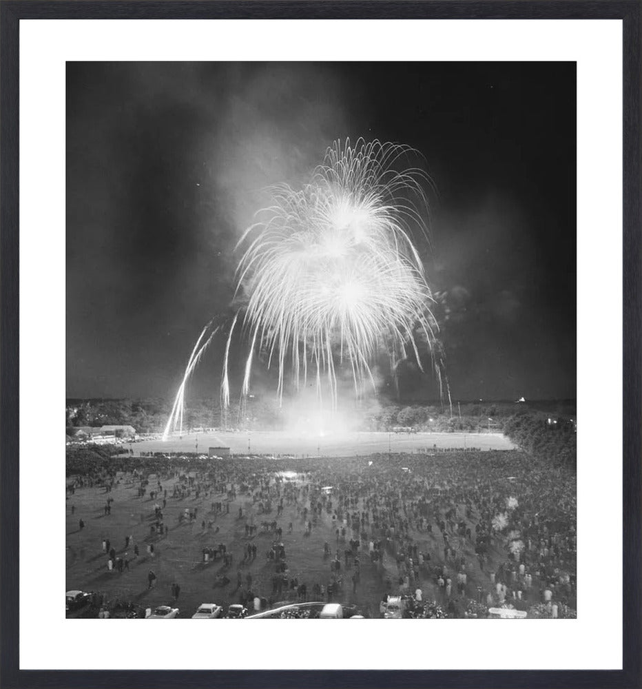 Vuurwerk op het Malieveld - 1965