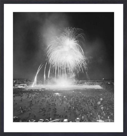 Vuurwerk op het Malieveld - 1965