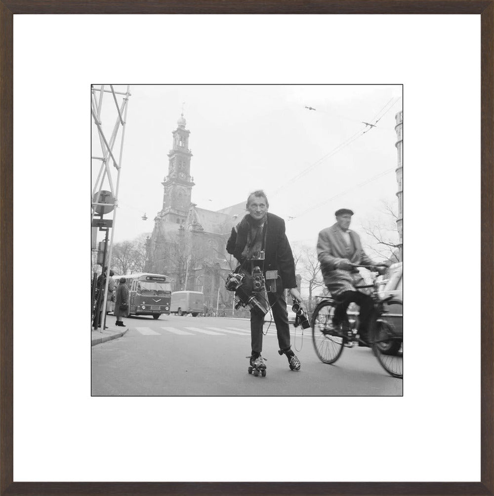 Rolschaatsen voor de Westerkerk - 1966