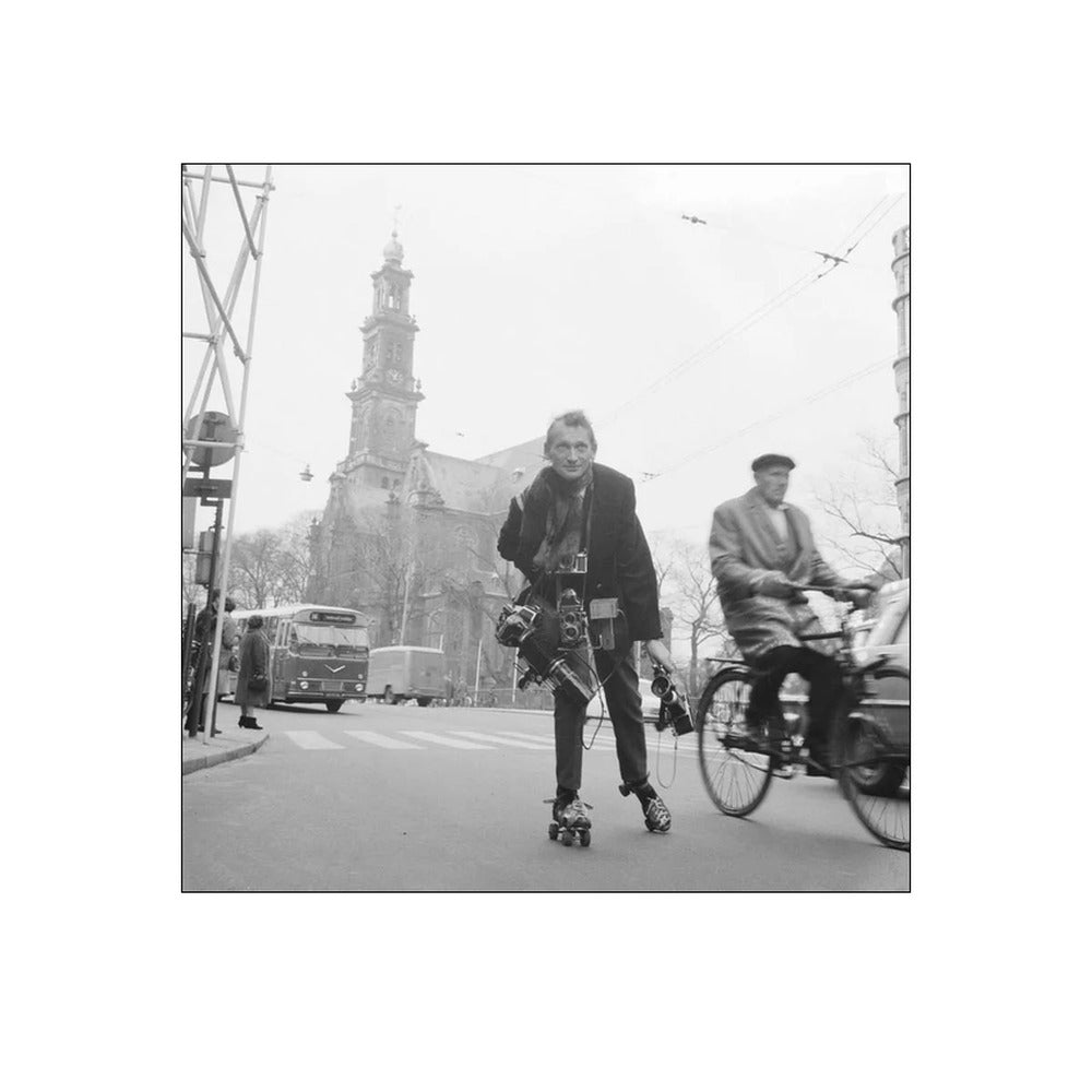 Rolschaatsen voor de Westerkerk - 1966