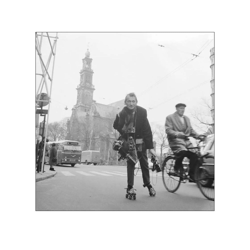 Rolschaatsen voor de Westerkerk - 1966