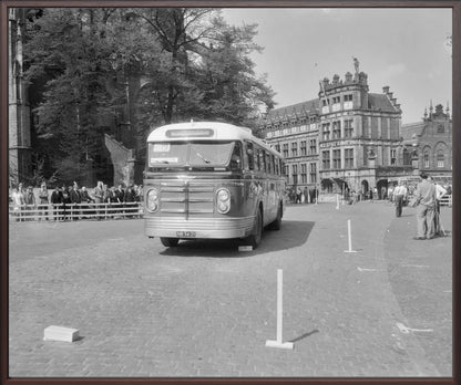 Tourwagenrally op de Markt - 1954