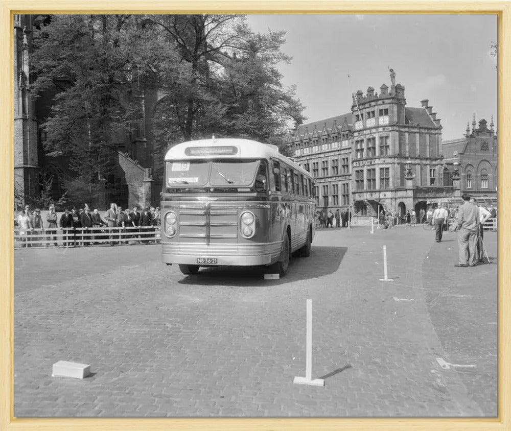 Tourwagenrally op de Markt - 1954
