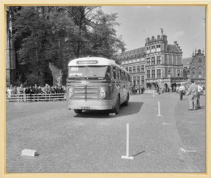 Tourwagenrally op de Markt - 1954