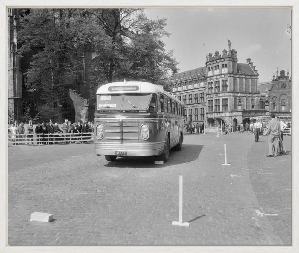 Tourwagenrally op de Markt - 1954