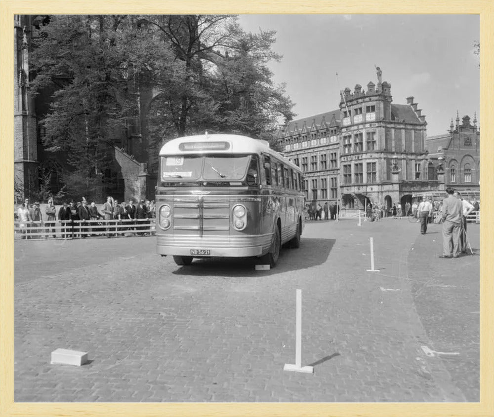 Tourwagenrally op de Markt - 1954