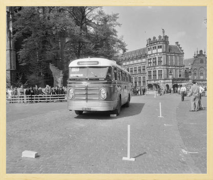 Tourwagenrally op de Markt - 1954