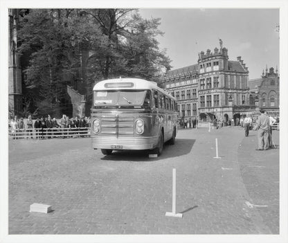 Tourwagenrally op de Markt - 1954