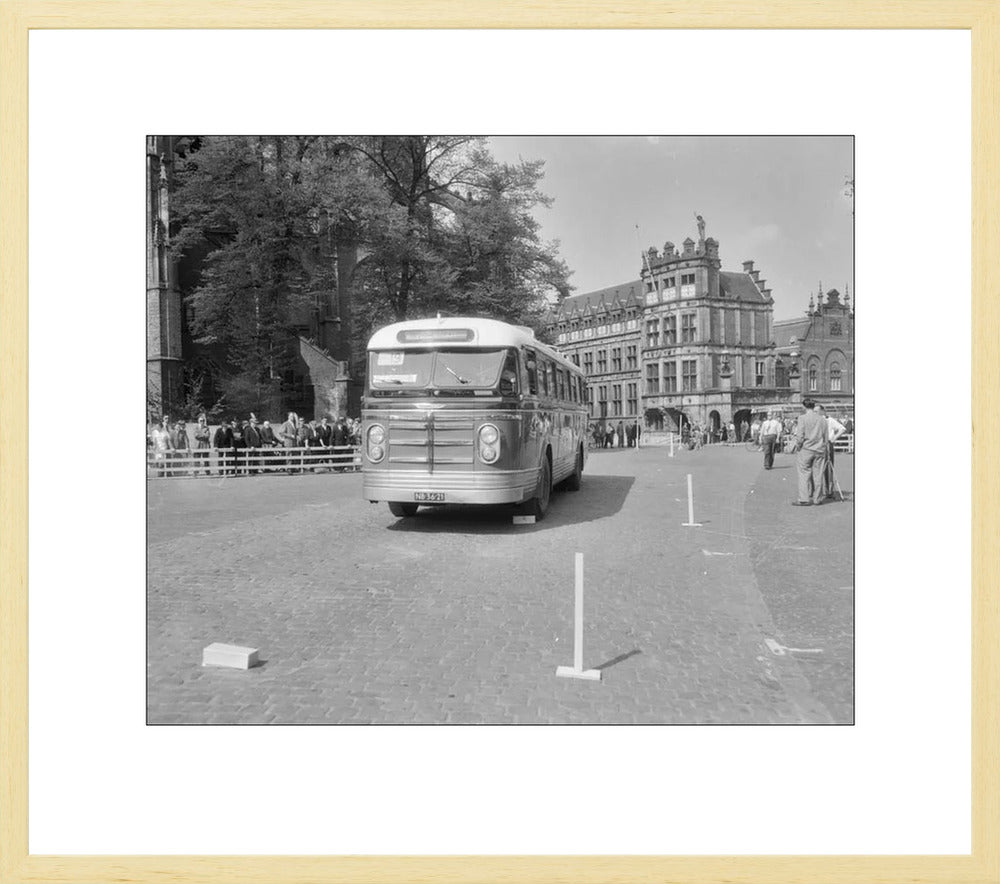 Tourwagenrally op de Markt - 1954