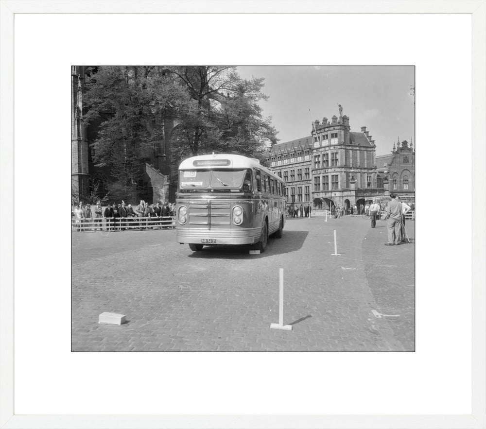Tourwagenrally op de Markt - 1954