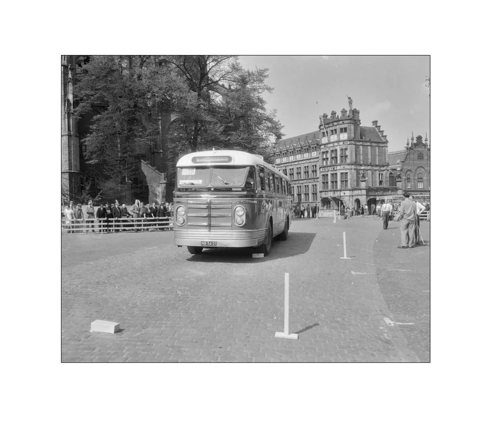 Tourwagenrally op de Markt - 1954