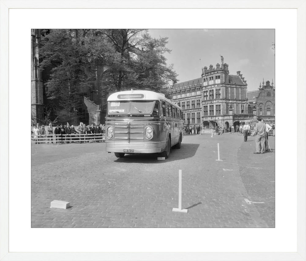 Tourwagenrally op de Markt - 1954