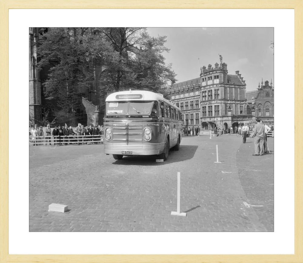 Tourwagenrally op de Markt - 1954