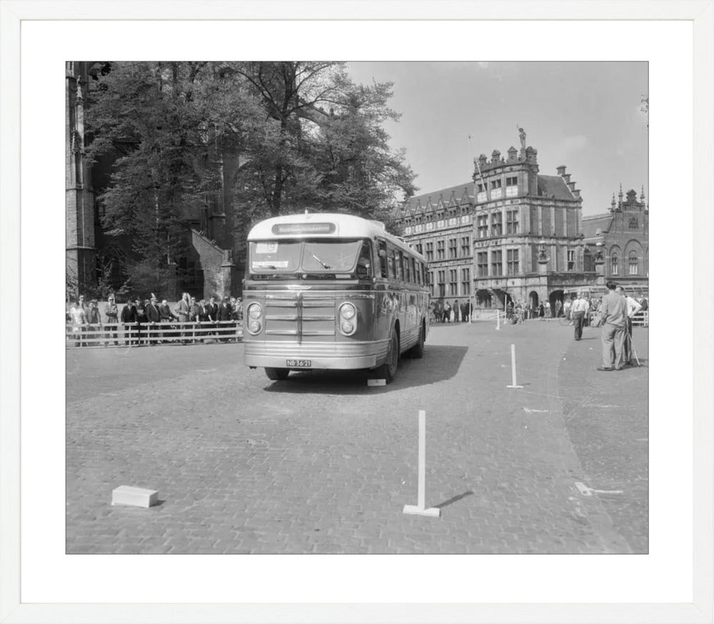 Tourwagenrally op de Markt - 1954
