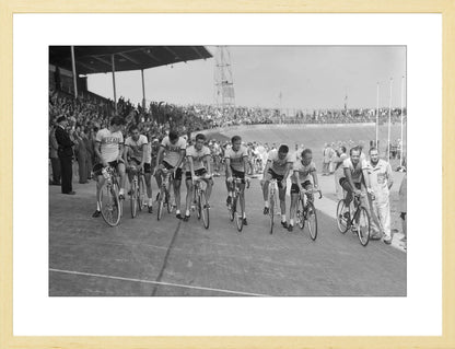 De Ronde van Nederland in de Galgenwaard - 1956