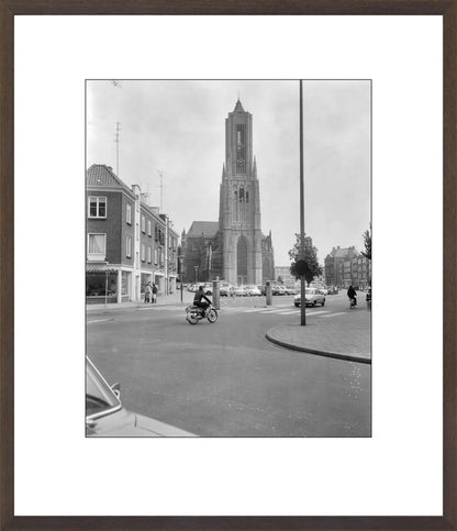 De Eusebiuskerk met Brommer - 1965